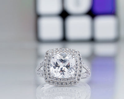 Bridget Sterling Silver Engagement Ring