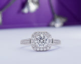 Sterling Silver Engagement Ring, Proposal Ring, Wedding Ring