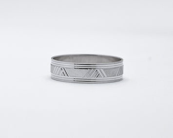 Sterling Silver Wedding Band
