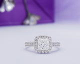 Sterling Silver Engagement Ring, Wedding Ring, Proposal Ring