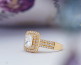 18Karat Gold Engagement Ring, Proposal Ring, Wedding Ring