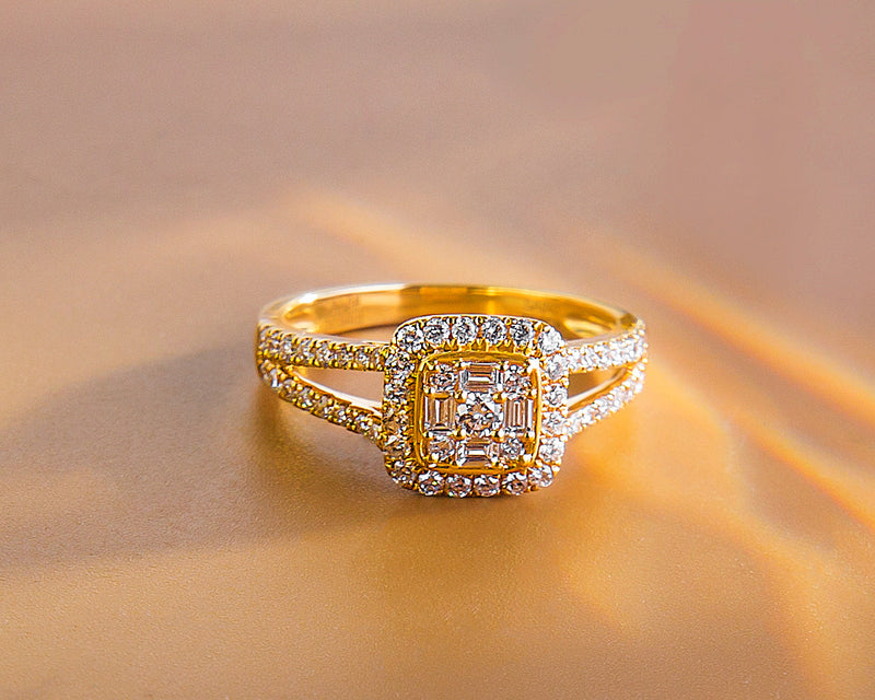 Gold Diamond 18 Karat Wedding Band Pinterest Common Wedding Rings