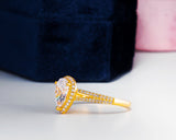 10Karat Gold Engagement Ring