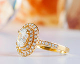 Gold Engagement Ring This is a show stopper
