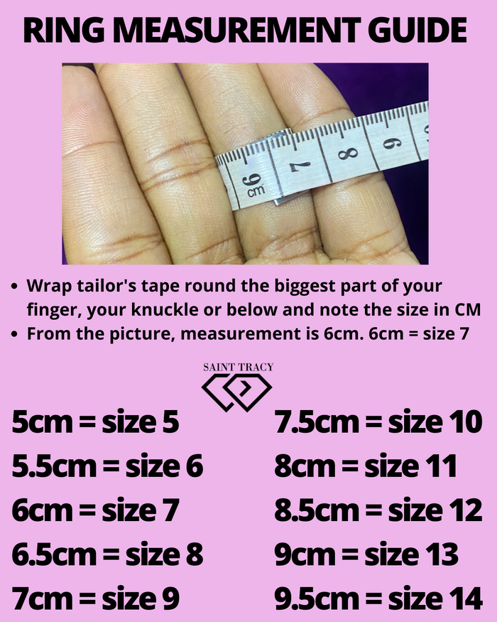 How to measure the ring size ? | Find Your Perfect Ring Size | VENUS TEARS