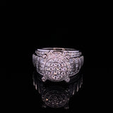 Mjay 18Karat White Gold Diamond Engagement Ring