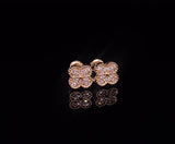 Clove 18Karat Yellow Gold Diamond Earring